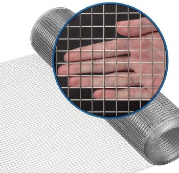 Stainless steel welded wire mesh coil